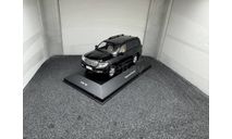 Toyota Land Cruiser 200 black, редкая масштабная модель, VMM/VVM, scale43