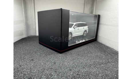 Lexus TX 350 platinum white, редкая масштабная модель, Kyosho, scale43