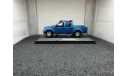 Nissan Navara Pick Up 2005 blue metallic, редкая масштабная модель, Norev, scale43