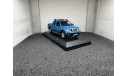 Nissan Navara Pick Up 2005 blue metallic, редкая масштабная модель, Norev, scale43
