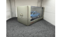 Nissan Navara Pick Up 2005 blue metallic, редкая масштабная модель, Norev, scale43