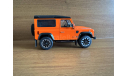 Land Rover Defender 90 Works V8 2018 orange/schwarz, масштабная модель, 1:43, 1/43, LCD models