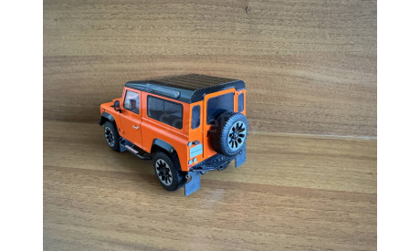Land Rover Defender 90 Works V8 2018 orange/schwarz, масштабная модель, 1:43, 1/43, LCD models