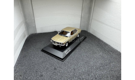 BMW 733i e23 1977 kashmir metallic, редкая масштабная модель, Minichamps, scale43