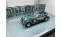 Horch 853A Sport-Cabriolet 1938 green, редкая масштабная модель, Minichamps, scale43