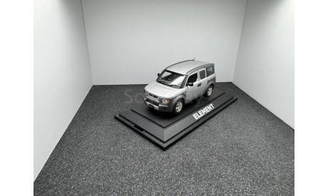 Honda Element              Satin Silver Metallic, редкая масштабная модель, Ebbro, scale43