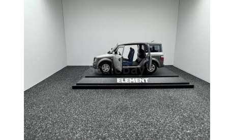 Honda Element              Satin Silver Metallic, редкая масштабная модель, Ebbro, scale43