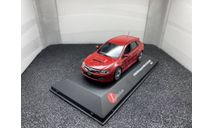 Subaru Impreza WRX STI 2.5 red (Europe version) 2009, масштабная модель, J-Collection, 1:43, 1/43