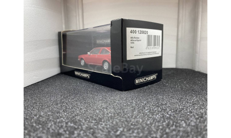 Alfa Romeo Alfasud Sprint 1976 Rosso Alfa, редкая масштабная модель, Minichamps, scale43