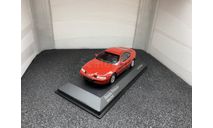 Honda Prelude 1992 milano red, редкая масштабная модель, Minichamps, scale43