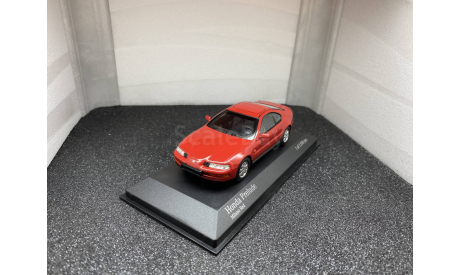 Honda Prelude 1992 milano red, редкая масштабная модель, Minichamps, scale43