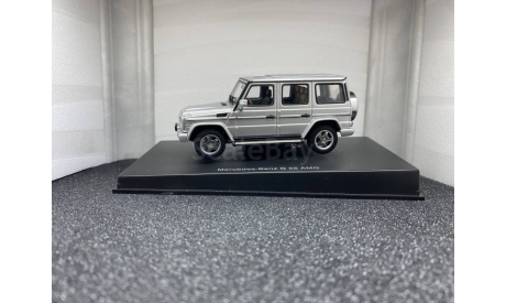 Mercedes-Benz G55 AMG 2009 silver, редкая масштабная модель, Autoart, 1:43, 1/43