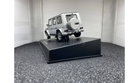 Mercedes-Benz G55 AMG 2009 silver, редкая масштабная модель, Autoart, 1:43, 1/43