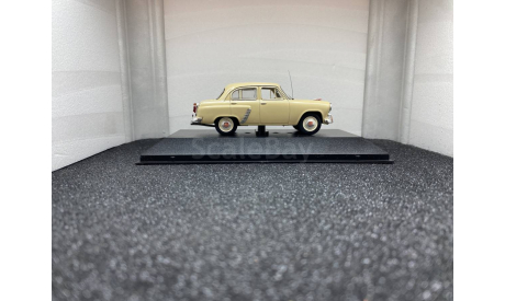 Москвич-402 1957 light brown ’K Chernomu moryu’, масштабная модель, VMM/VVM, scale43