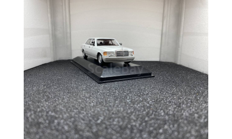 Mercedes-Benz 500SE W126 1989 artikweib, редкая масштабная модель, Minichamps, 1:43, 1/43