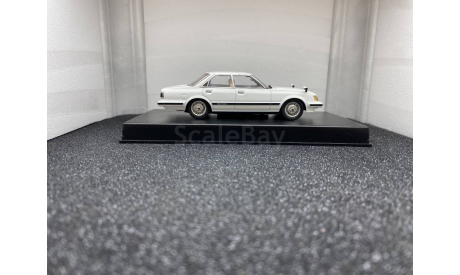 Toyota Mark II Grande Twin Cam 24  GX61 1982  white, редкая масштабная модель, AOSHIMA, scale43