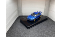 Subaru Impreza 22B metallic blue, редкая масштабная модель, Autoart, scale43