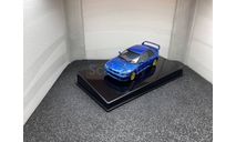 Subaru Impreza 22B metallic blue, редкая масштабная модель, Autoart, scale43