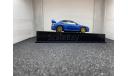 Subaru Impreza 22B metallic blue, редкая масштабная модель, Autoart, scale43