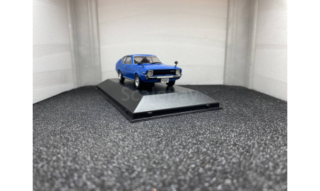 Mitsubishi Lancer Celeste 1975 blue metallic, масштабная модель, scale43
