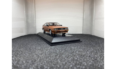 Audi Quattro B2 Typ 85 1981 zobelbraun  metallic, редкая масштабная модель, Minichamps, 1:43, 1/43