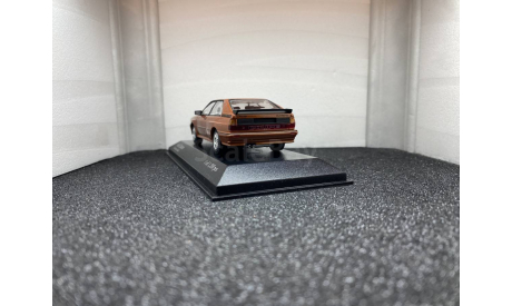 Audi Quattro B2 Typ 85 1981 zobelbraun  metallic, редкая масштабная модель, Minichamps, 1:43, 1/43