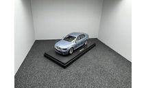 BMW M5 E60 2004 silver, редкая масштабная модель, Kyosho, scale43