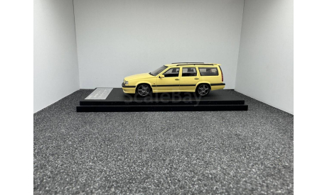 Volvo 850 T5-R Estate 1996 yellow, редкая масштабная модель, HPI-Racing, scale43