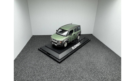 Honda Element Galapagos green metallic, редкая масштабная модель, Ebbro, scale43