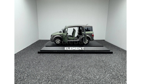 Honda Element Galapagos green metallic, редкая масштабная модель, Ebbro, scale43