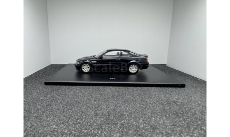 BMW M3 E46 2000 carbon black metallic, редкая масштабная модель, Minichamps, scale43