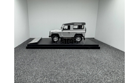Land Rover Defender 90  2014 silver/black, масштабная модель, Almost Real, 1:43, 1/43