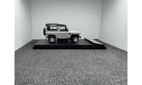 Land Rover Defender 90  2014 silver/black, масштабная модель, Almost Real, 1:43, 1/43