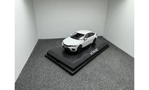 Honda civic 2021    platinum white pearl, масштабная модель, Hobby Japan, scale43