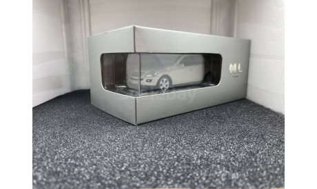 Mercedes-Benz M-Klasse W164 2005 calcit white uni, редкая масштабная модель, Minichamps, scale43