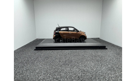 Smart ForFour Prime black / hazel brown, масштабная модель, Norev, scale43