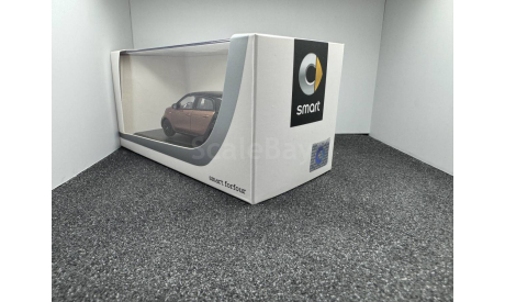 Smart ForFour Prime black / hazel brown, масштабная модель, Norev, scale43