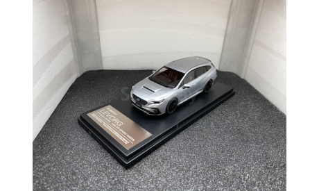 Subaru Levorg STi Sport 2020 silver metallic, редкая масштабная модель, Hi-Story, scale43