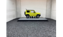Suzuki Jimny JB64W 2018 kinetic yellow/black roof, редкая масштабная модель, CAR-NEL, scale43