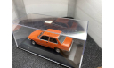 BMW 318 E21  1975-83 orange, редкая масштабная модель, Minichamps, 1:43, 1/43