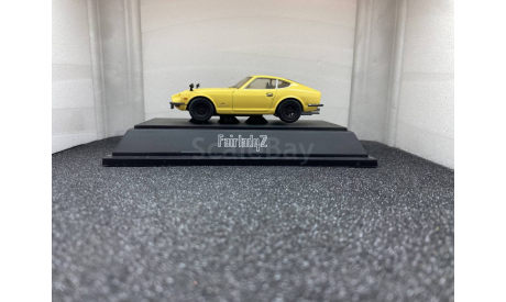 Nissan Fairlady Z432  S30 yellow, редкая масштабная модель, Ebbro, scale43