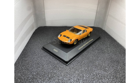 Lamborghini Miura P400 SV 1972 orange, редкая масштабная модель, J-Collection, scale43