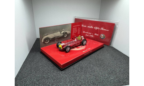 Alfa Romeo Alfetta 159 GP Spain 1951 J.M. Fangio Winner, редкая масштабная модель, Minichamps, 1:43, 1/43