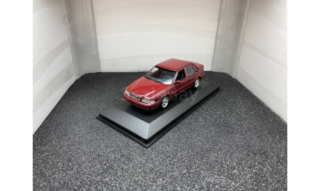 Volvo S70 1998 red metallic, редкая масштабная модель, Minichamps, scale43