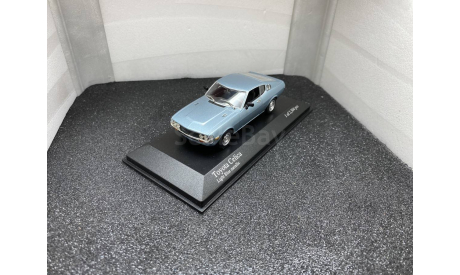 Toyota Celica Liftback light blue metallic 1975 , редкая масштабная модель, Minichamps, scale43