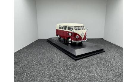 Volkswagen T1 Minibus Autoverhuur Rotterdam 1958, масштабная модель, Norev, scale43