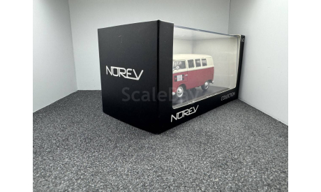 Volkswagen T1 Minibus Autoverhuur Rotterdam 1958, масштабная модель, Norev, scale43