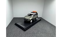 Land Rover Defender 90 2020 pangea green, редкая масштабная модель, Almost Real, scale43