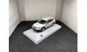 Saab 9-3 X 2009 white, редкая масштабная модель, Atlas, scale43