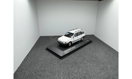 Opel Kadett E Caravan 1989 white, редкая масштабная модель, Minichamps, scale43
